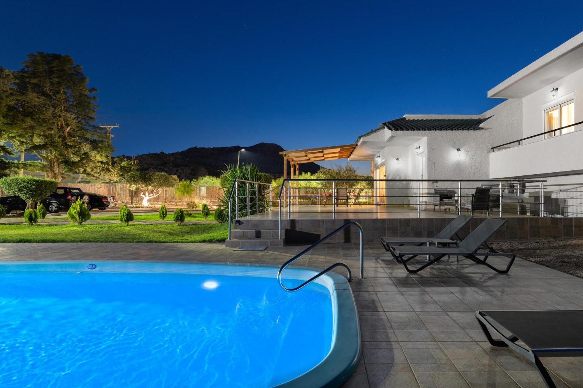 Sugar View Villa In Kolymbia Exterior foto